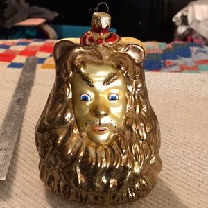 WIZARD OF OZ/ LION/ polonaise hand blown glass!